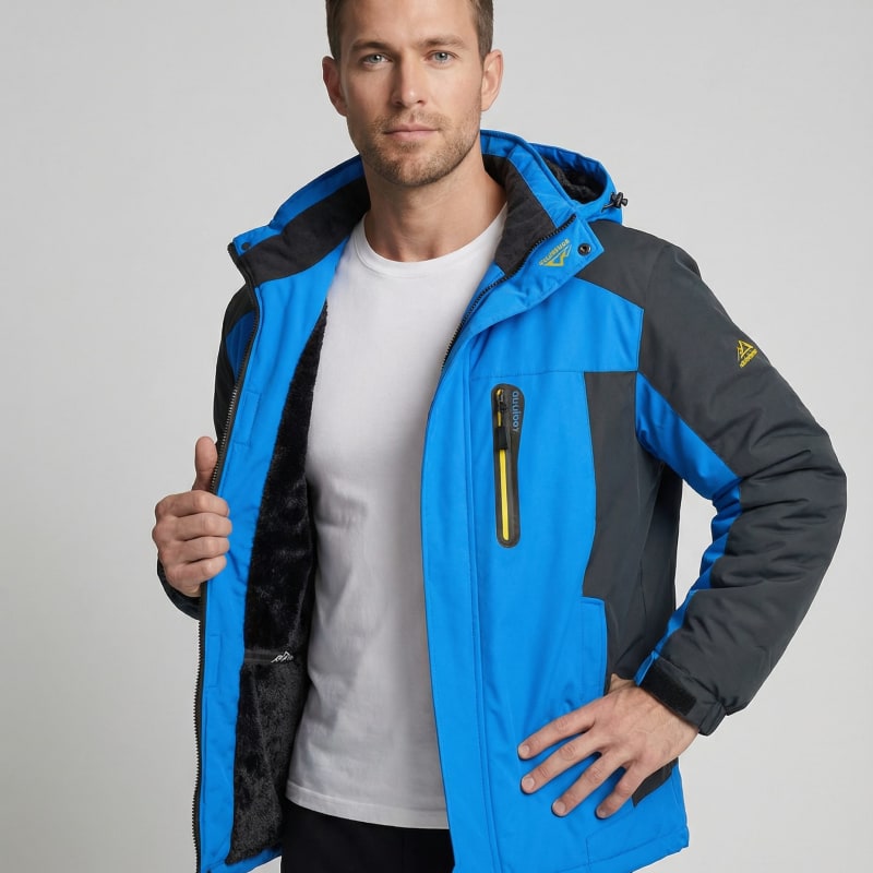 Logan Fleece Lined Waterproof Ski Jacket For Winter_1