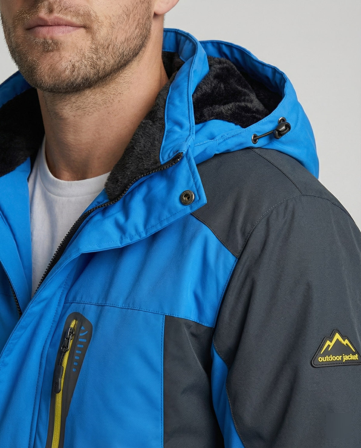 Logan Fleece Lined Waterproof Ski Jacket For Winter_2