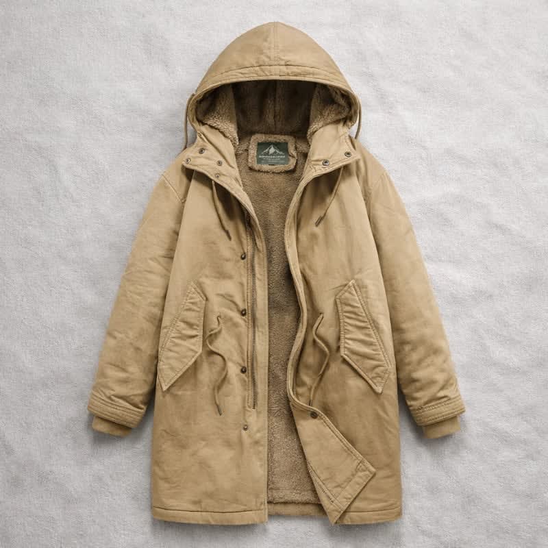 Bennett Hooded Sherpa Lined Parka_1