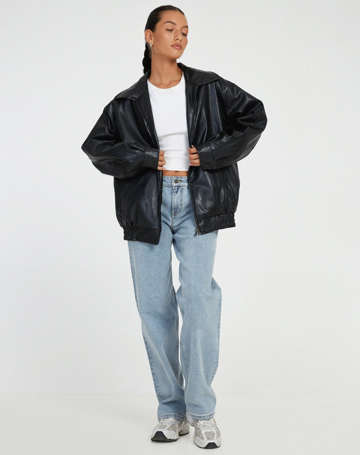 Brianna Oversized Faux Leather Jacket_5