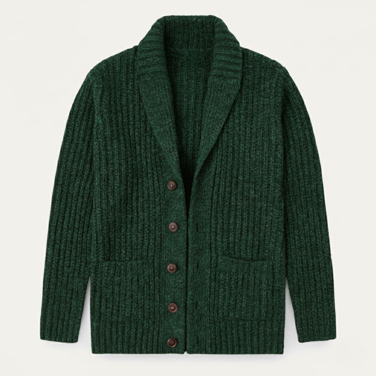 Juan Chunky Knit Shawl Collar Cardigan_5