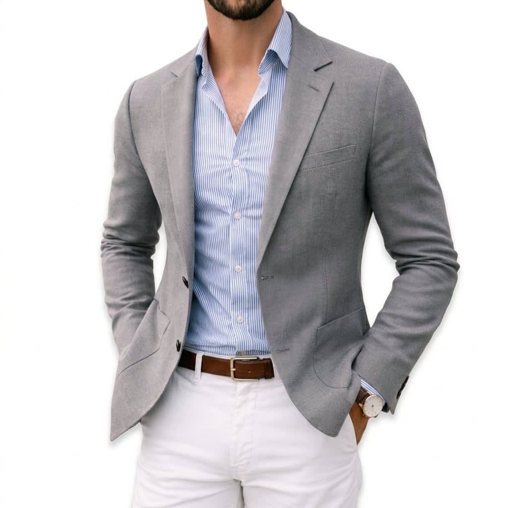 Ethan Soft Knit Tailored Blazer_2