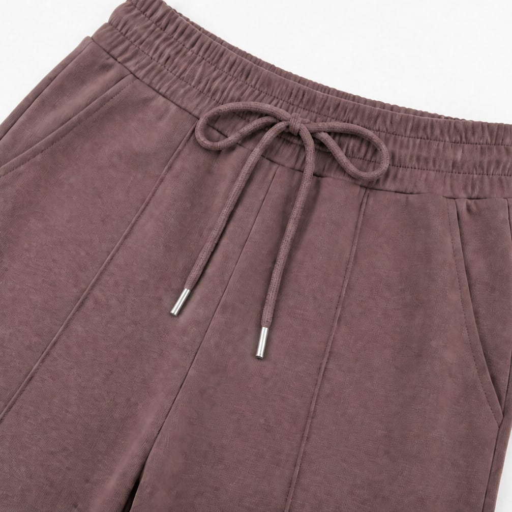 Noor Zip Up Hoodie and Flare Pants Slim Fit Two Piece Set_7