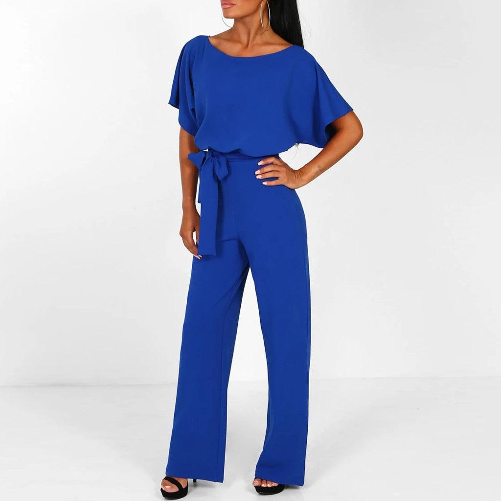 Sophia Grace Belted Jumpsuit
