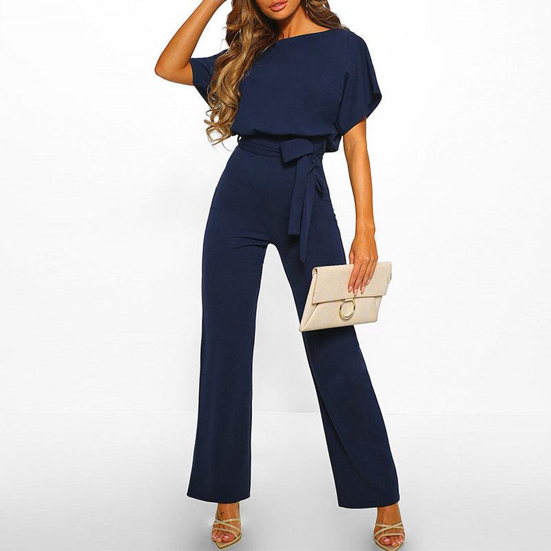 Sophia Grace Belted Jumpsuit
