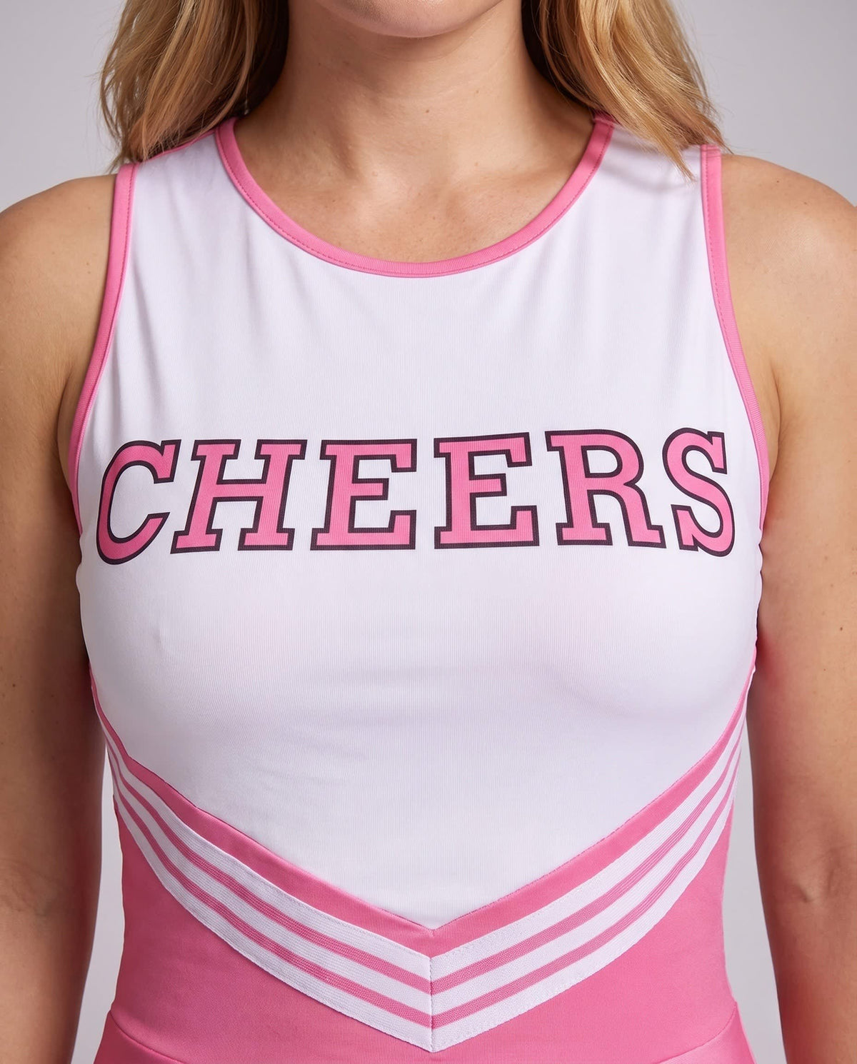 Fern Striped Cheerleader Costume Dress_3