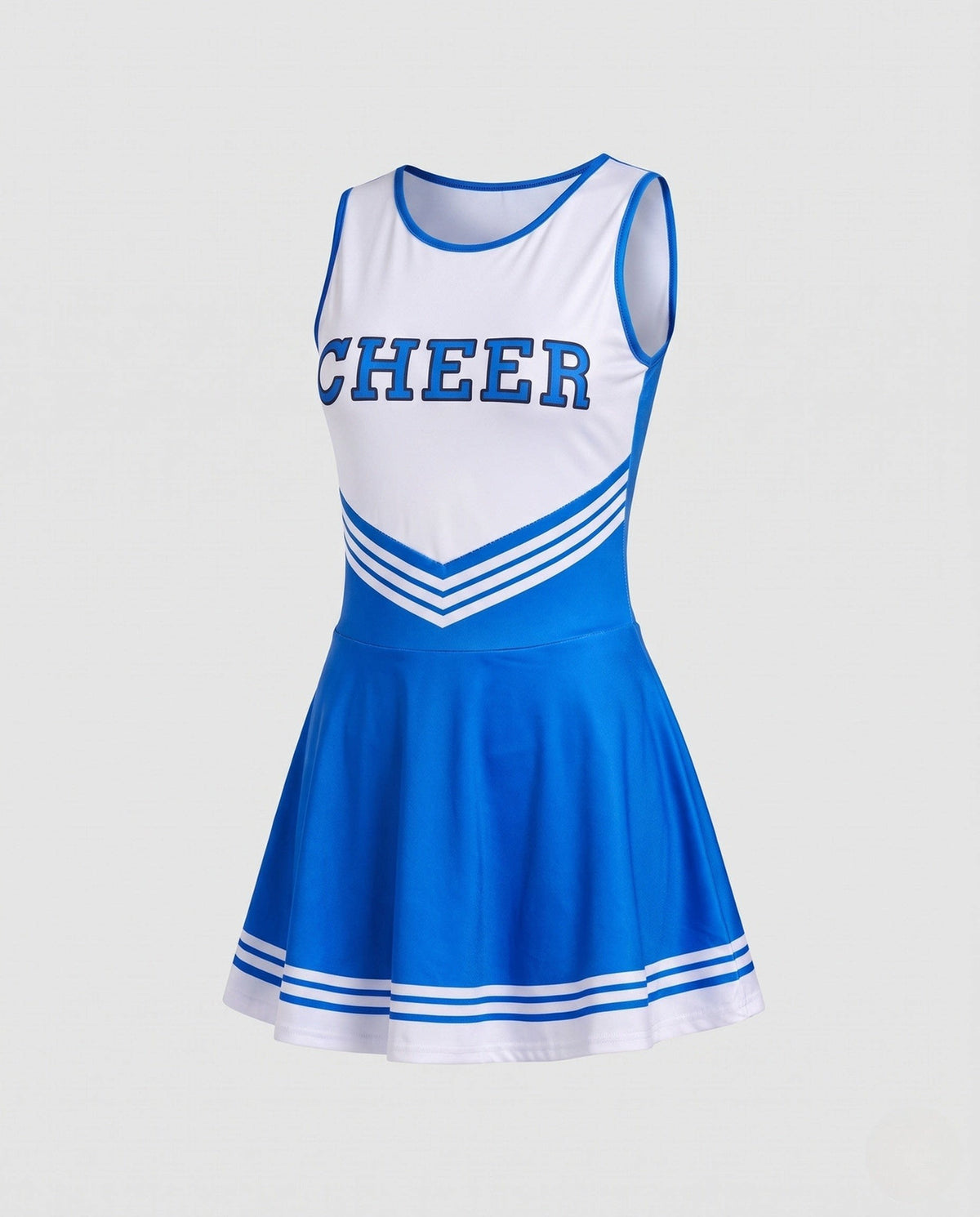 Fern Striped Cheerleader Costume Dress_7