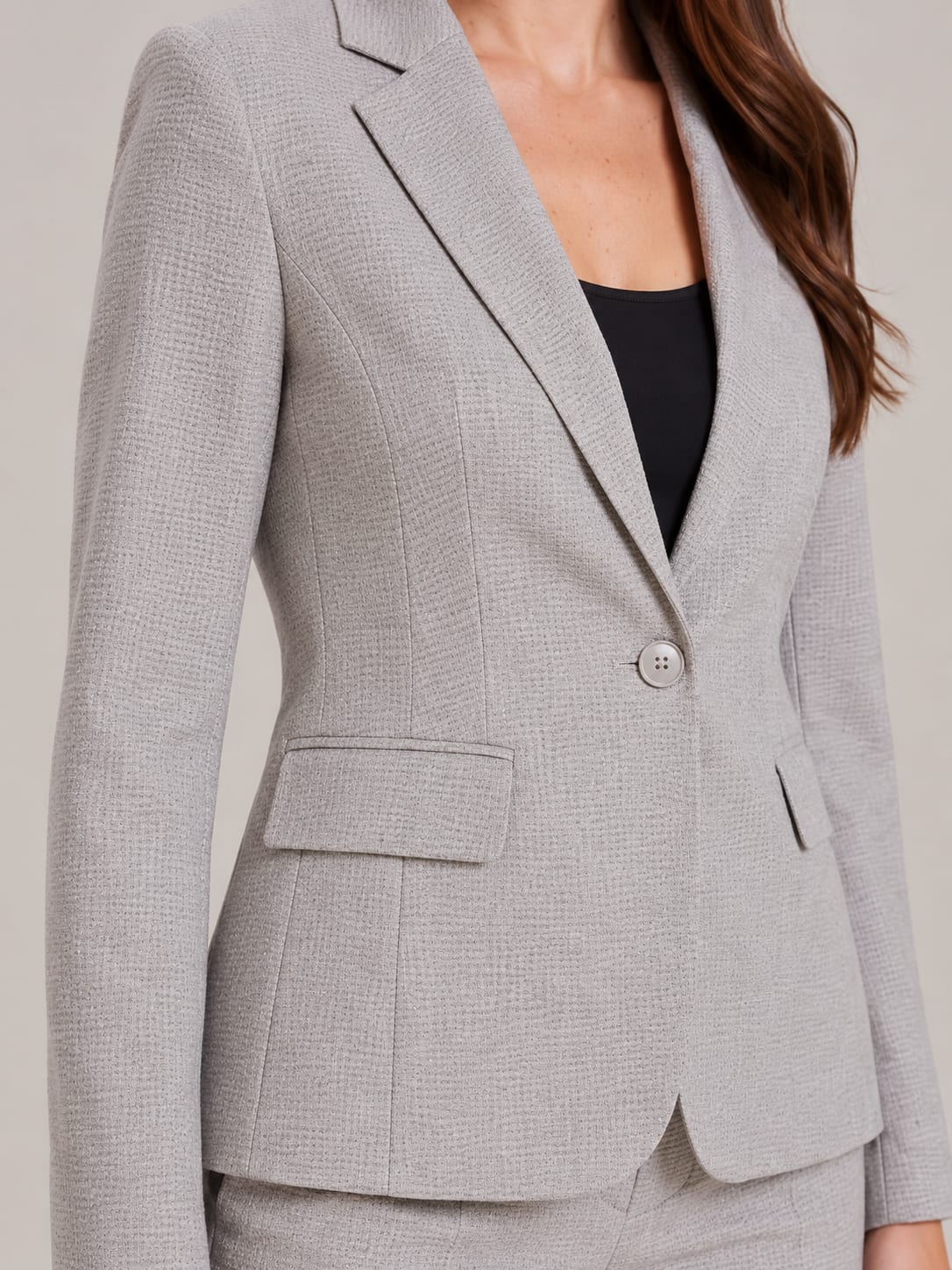 Cordelia Single Breasted Fitted Blazer Pant Suit_7