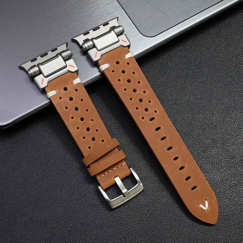 Heritage Touch Leather Apple Watch Band