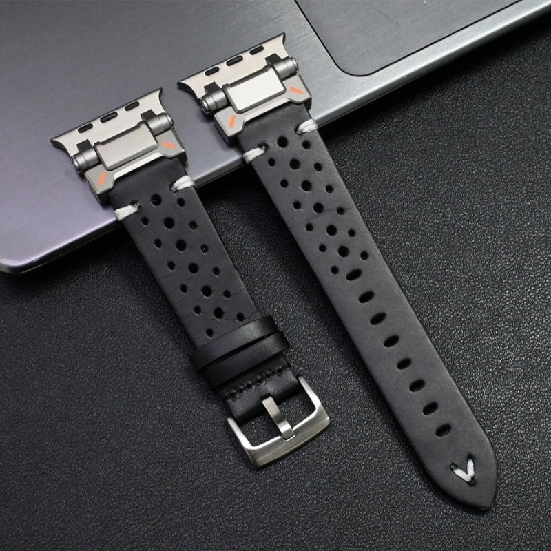 Heritage Touch Leather Apple Watch Band
