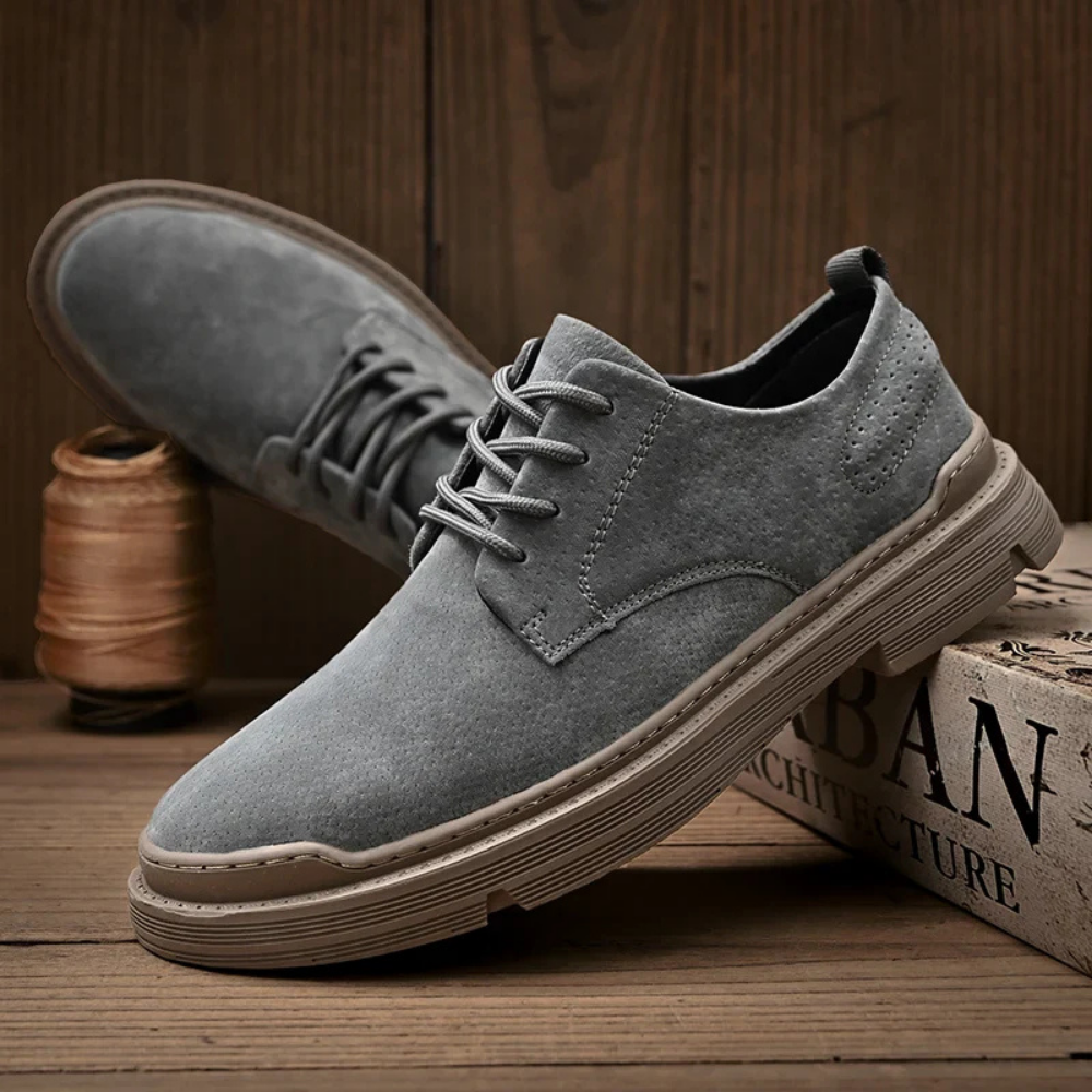 Renzo Suede Derby Shoes
