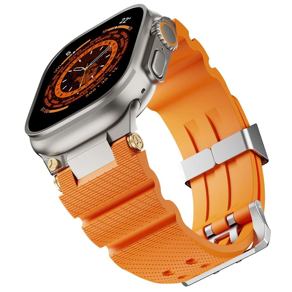 Renzo Nomad Silicone Apple Watch Band