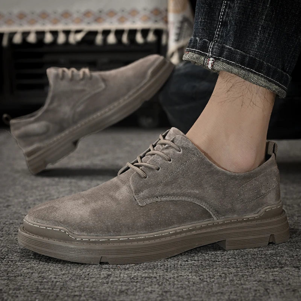Renzo Suede Derby Shoes