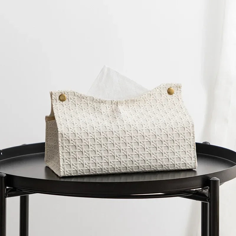 CraftedWeave Tissue Box Holder
