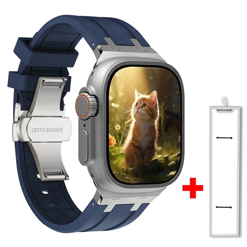 TitaniumGrip Silicone Apple Watch Band