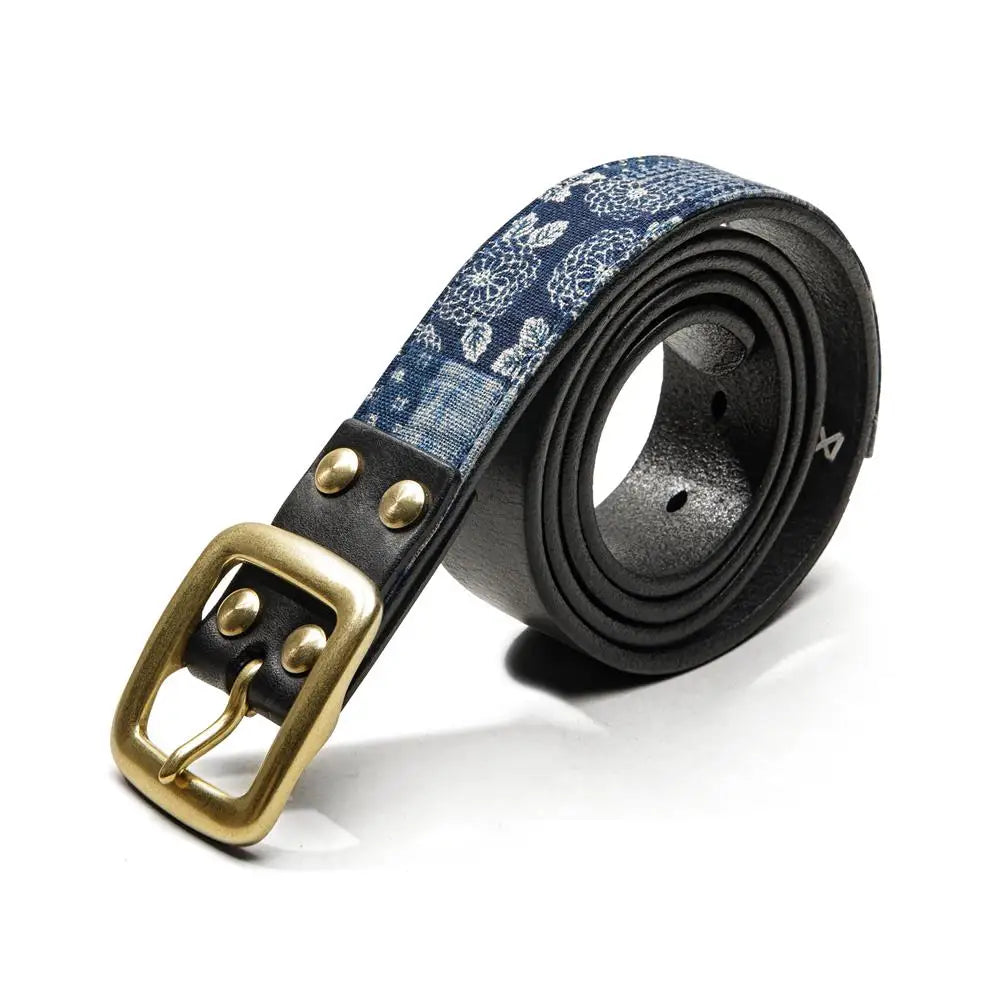 Graham Wells Leather Belt