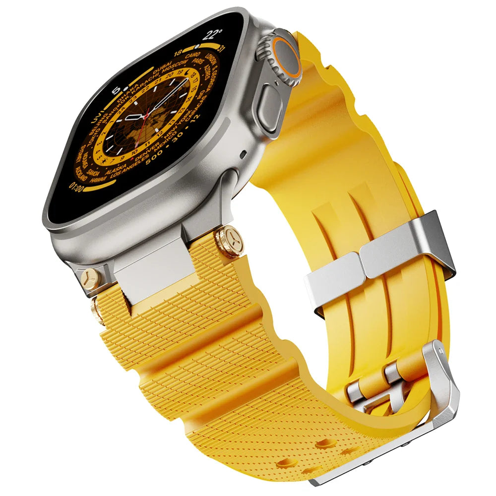 Renzo Nomad Silicone Apple Watch Band