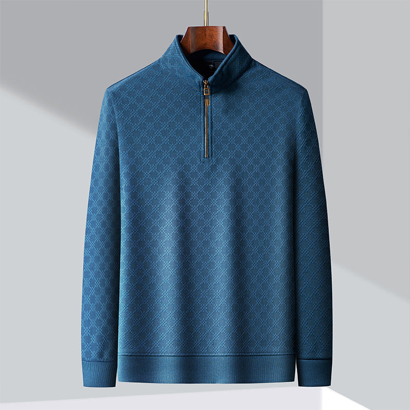 Maxwell Chequered 1/4 Zip