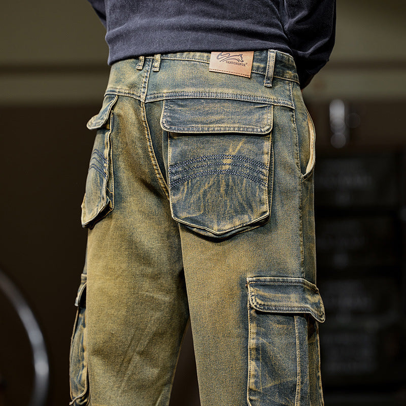 Hunter Pierce Denim Cargo Pants