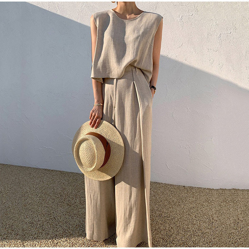 Celeste Sleeveless Relaxed Summer Set