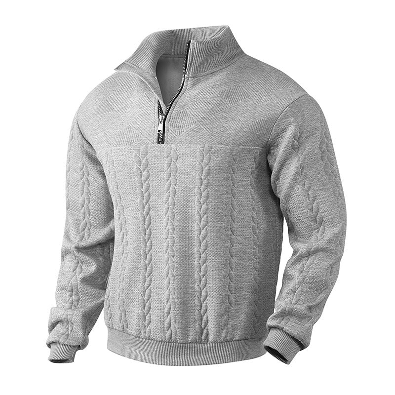 Valentin Mor Quarter Zip Sweater