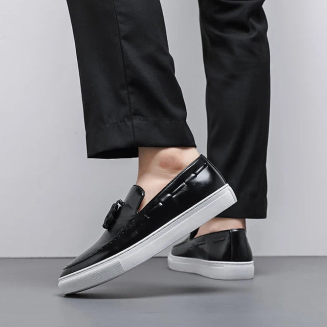 Nick Roy Leather Loafers