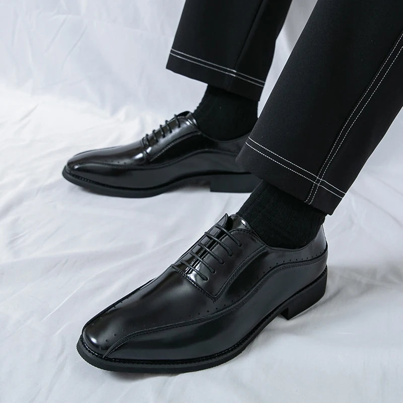 Henry Collins Leather Oxfords