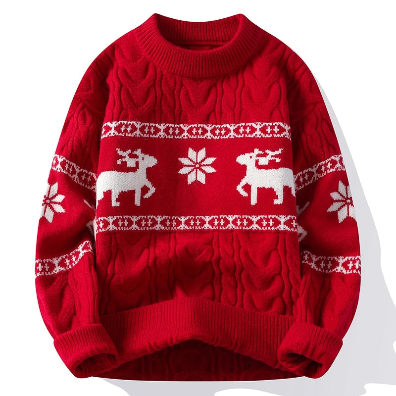 Noel Crest Knit Sweater