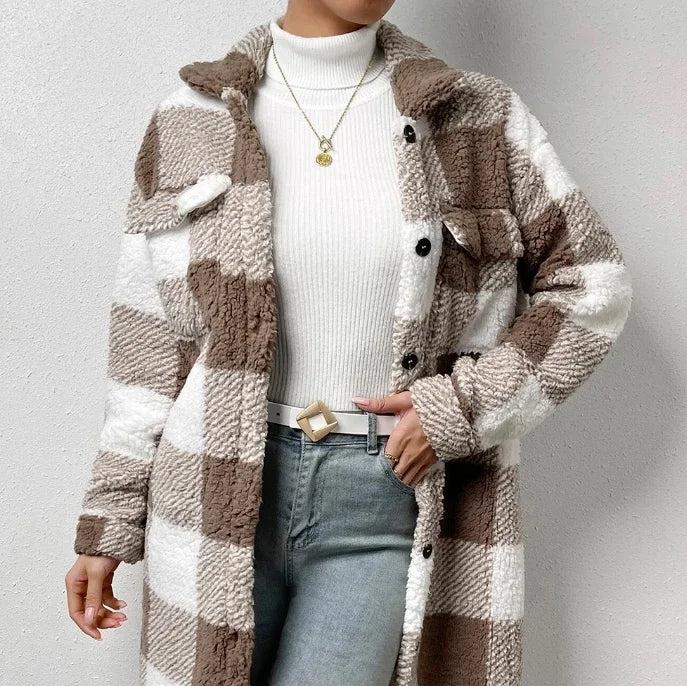 Camille Oversized Sherpa Jacket
