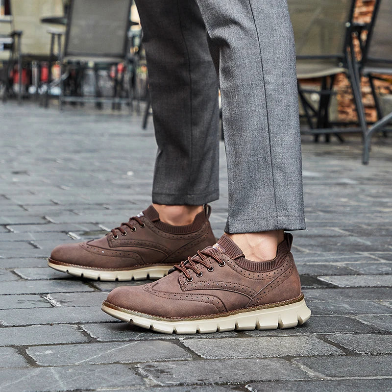 Logan Pierce Brogue Sneakers