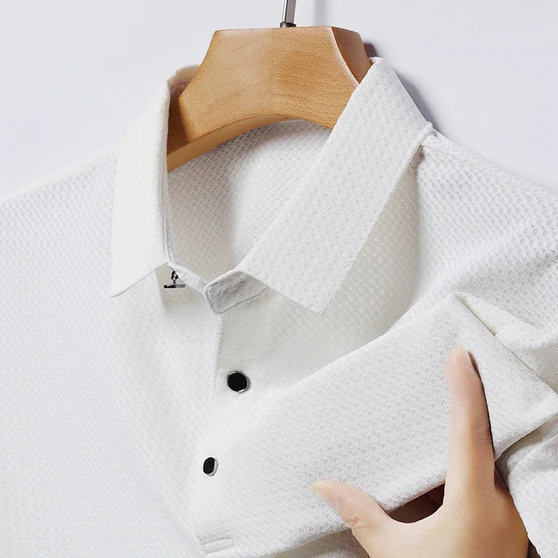 Caleb Morgan Textured Polo