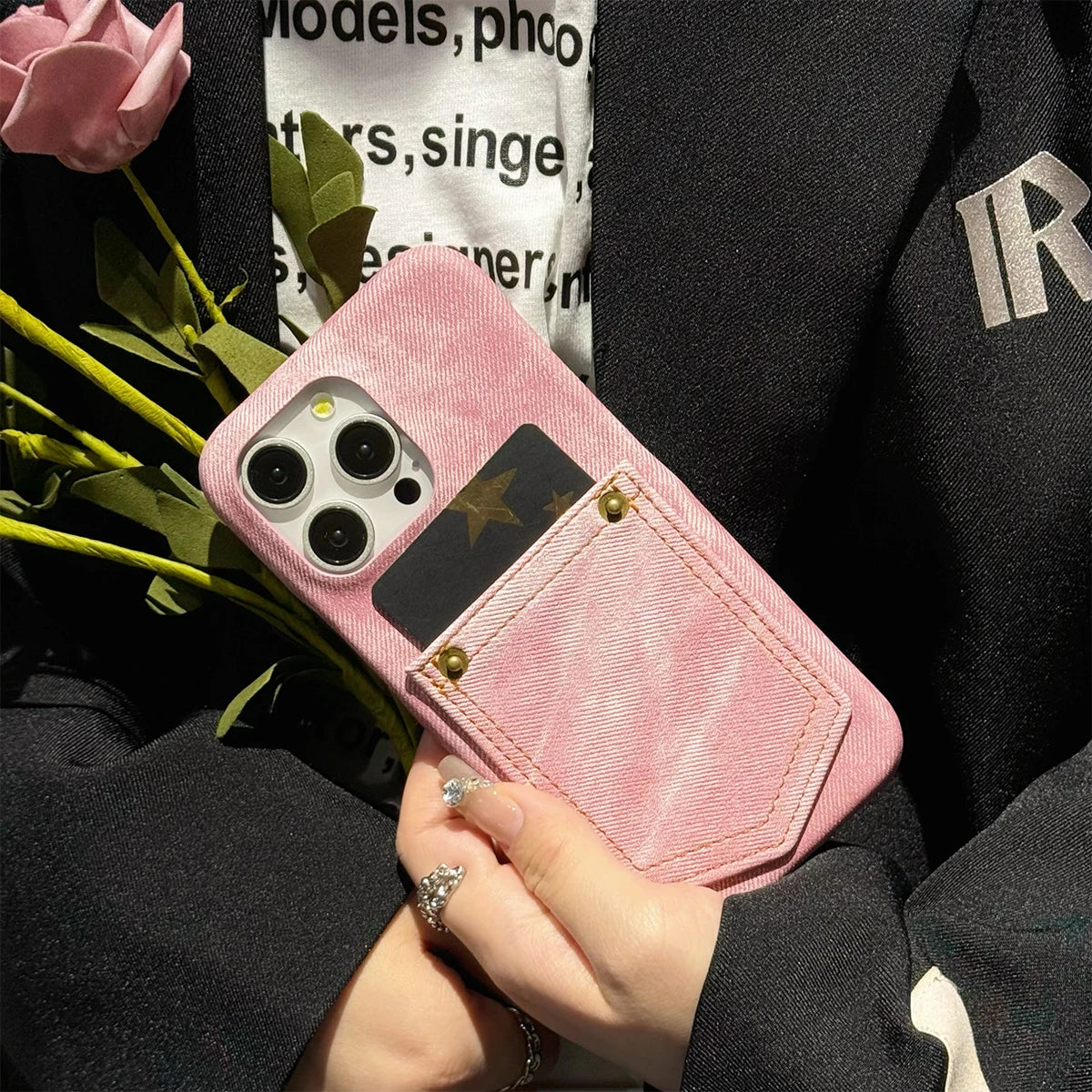 Luxe Denim Phone Case