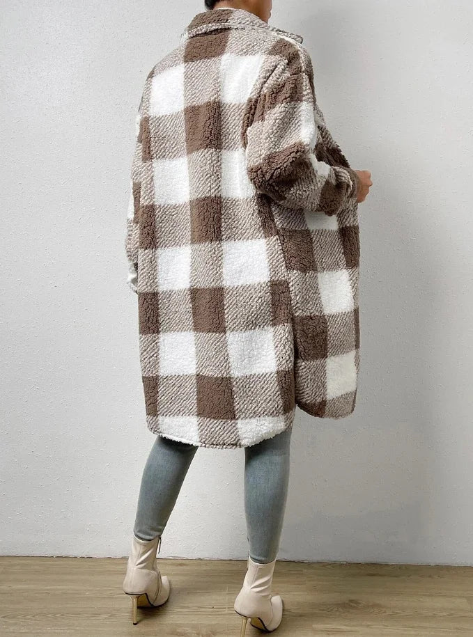 Camille Oversized Sherpa Jacket