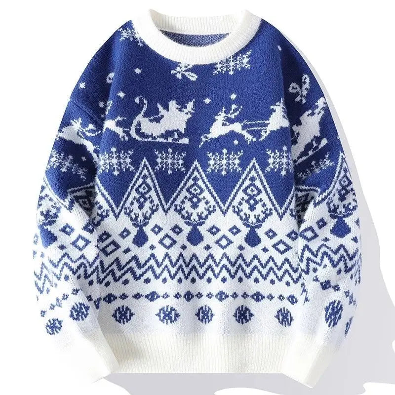 Alpine Reindeer Knit Sweater