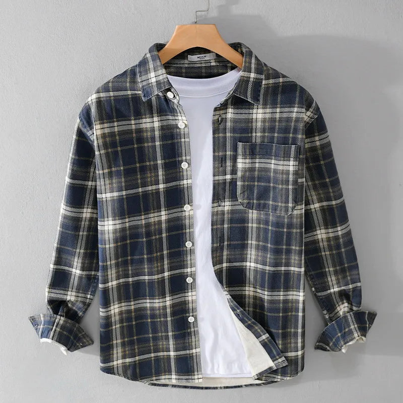 Owen Carter Washed Cotton Shirt