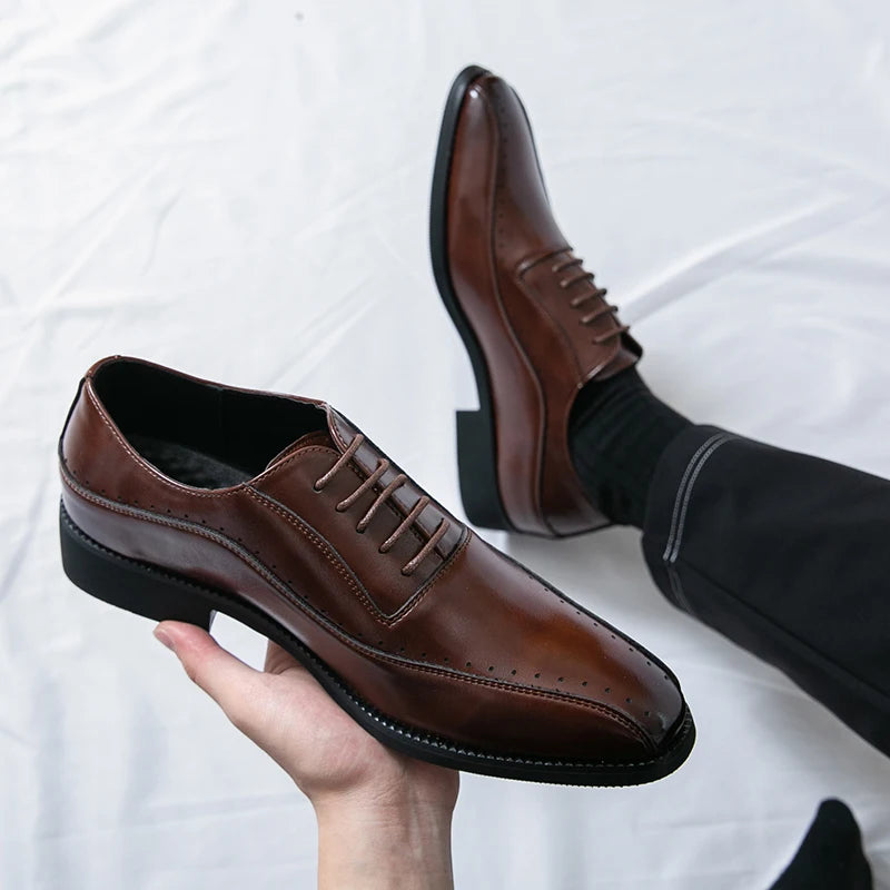 Henry Collins Leather Oxfords