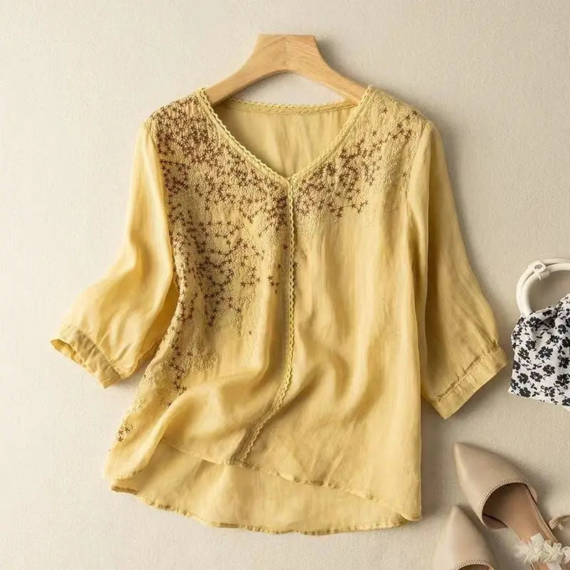 Madison Brooke Linen Shirt