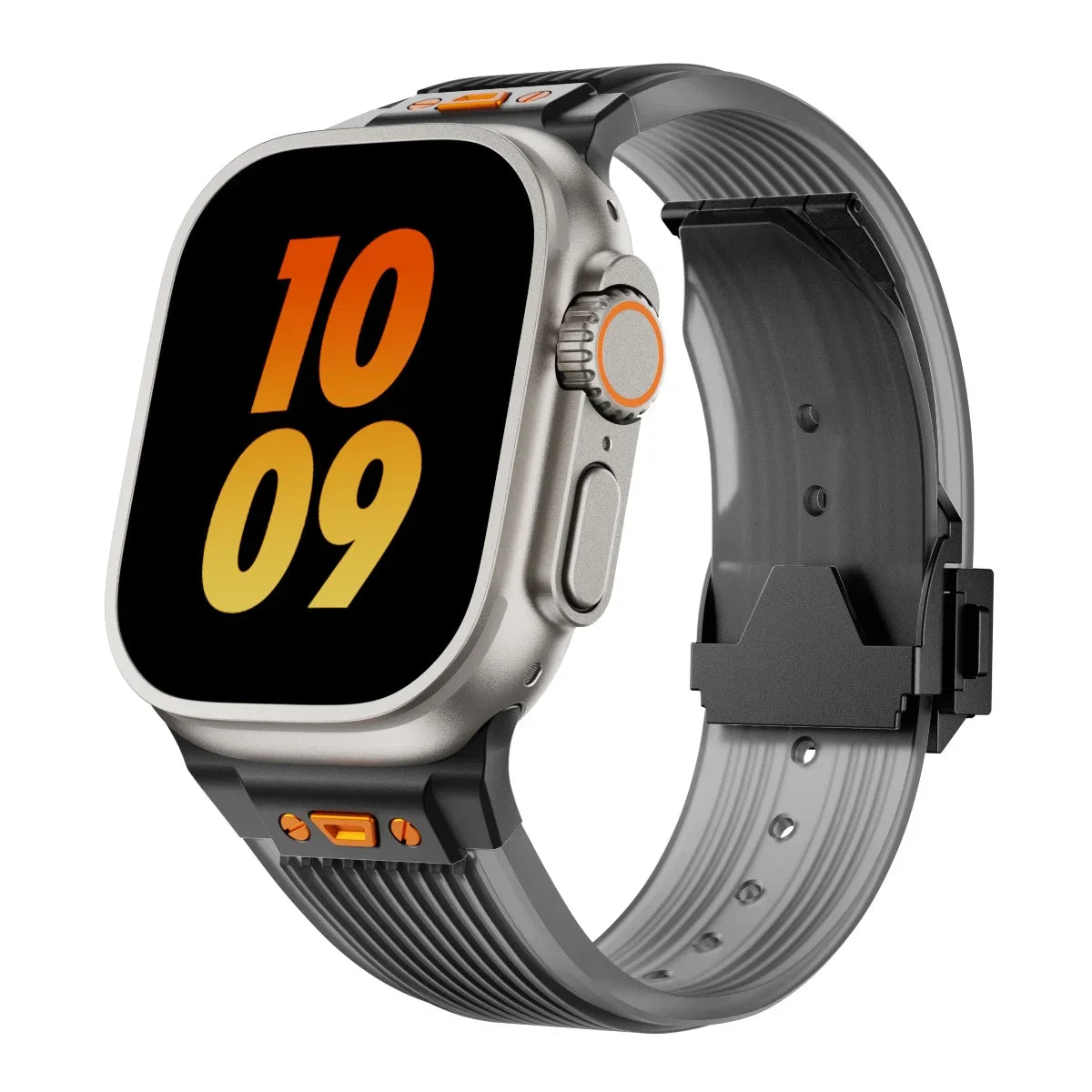 Montclair Translucent Silicone Apple Watch Band