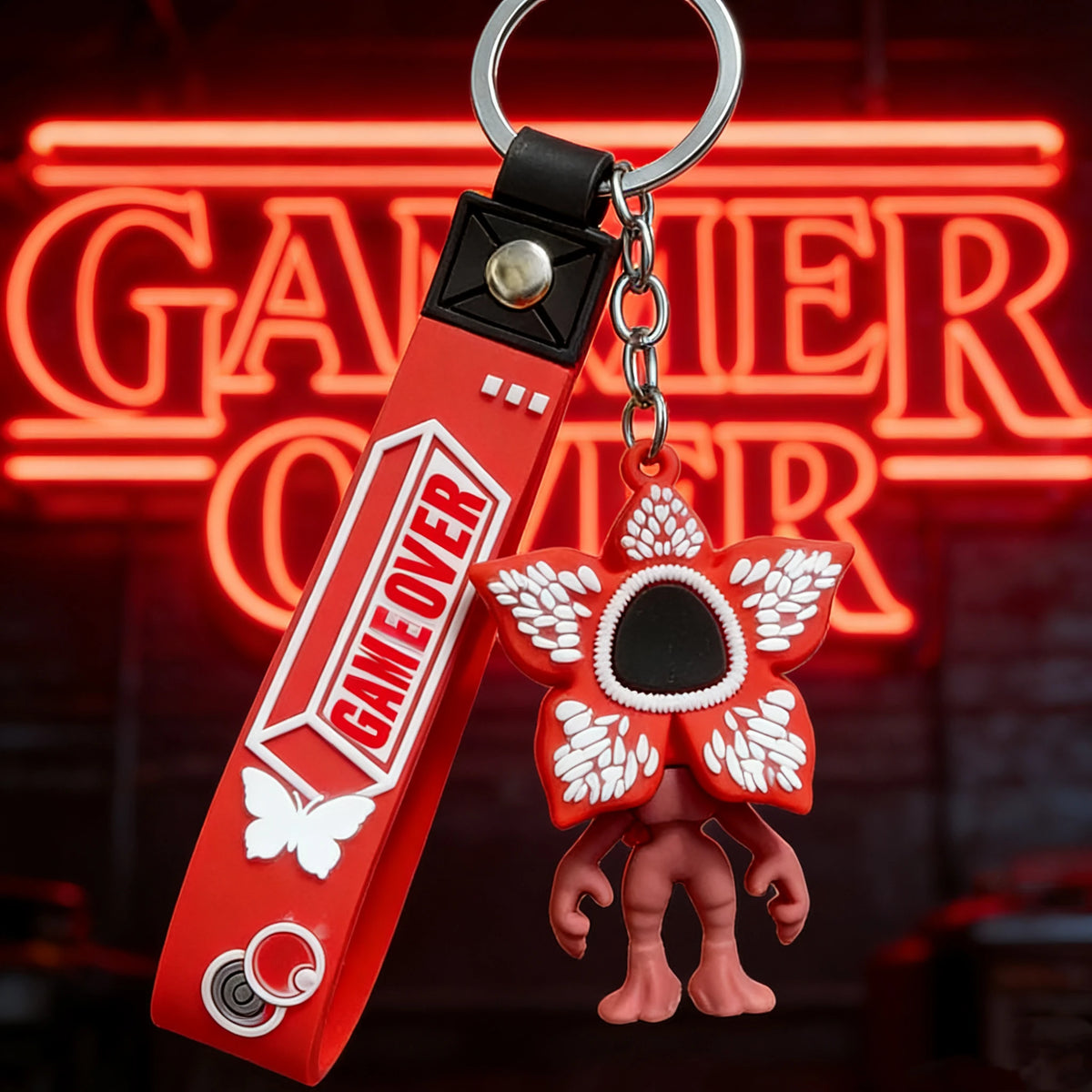 Upside Down Survivor Keychain Set