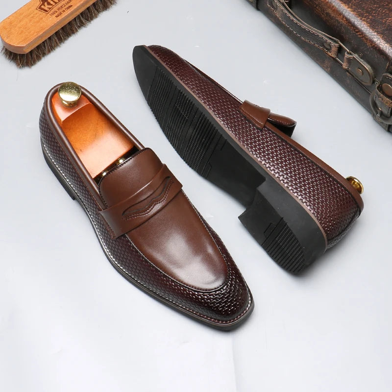 Maxwell Reed Leather Loafer