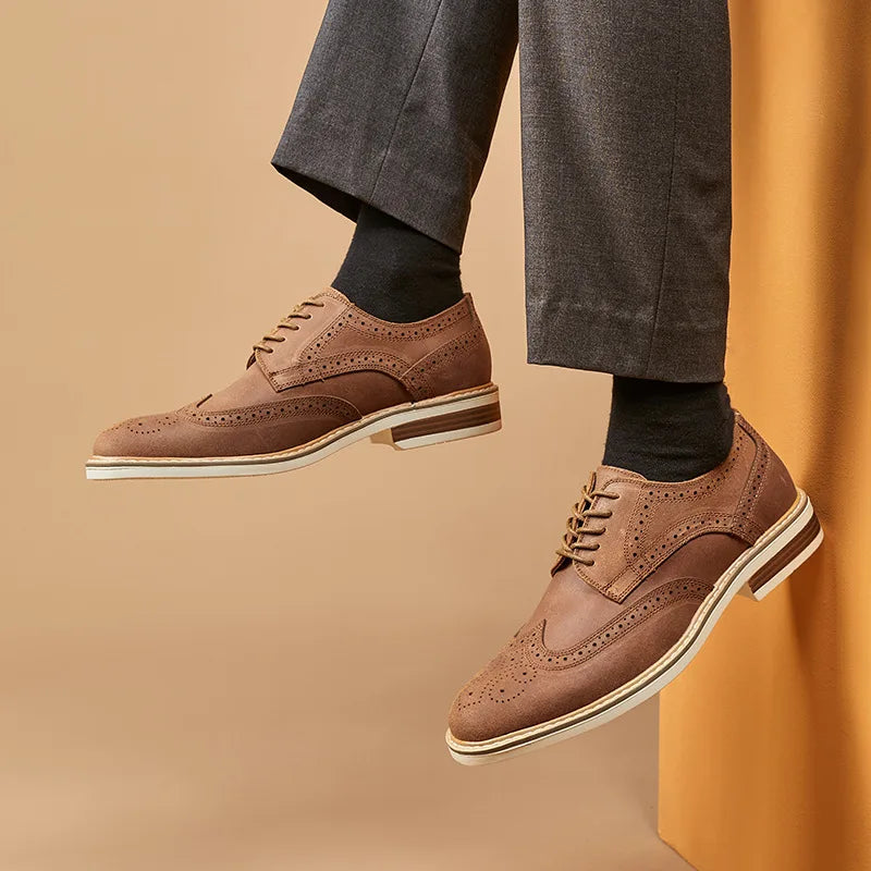 Ethan Cole Leather Brogues