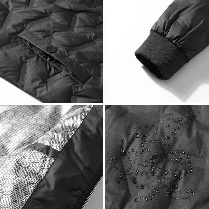 Massimo Quilted Bomber Jacket