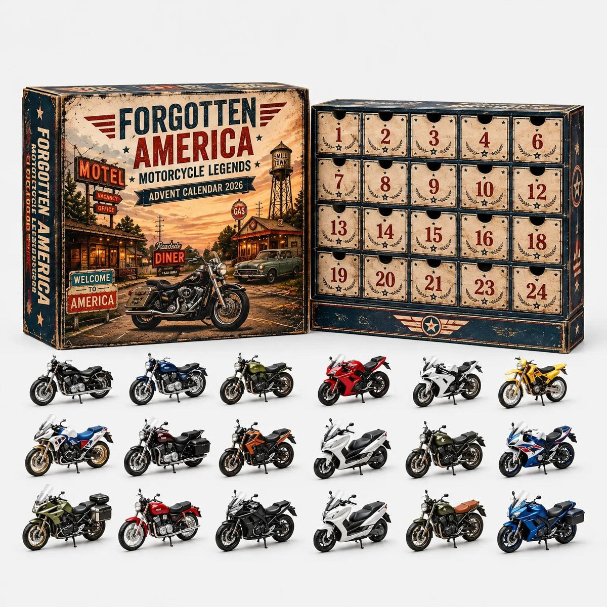 Car Advent Calendar 2026 with 24 Diecast Model Vehicles Holiday Countdown Gift for Car Lovers_4