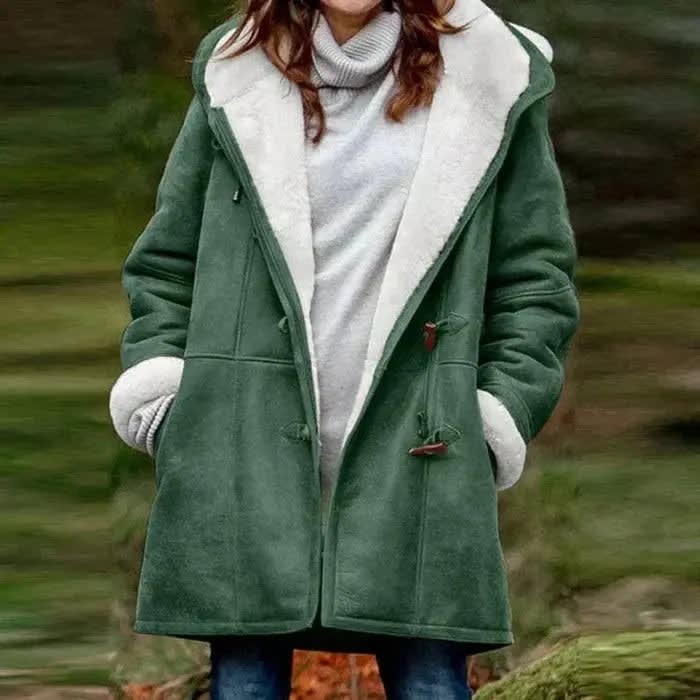 Andrea Fleece Lined Hooded Coat_6