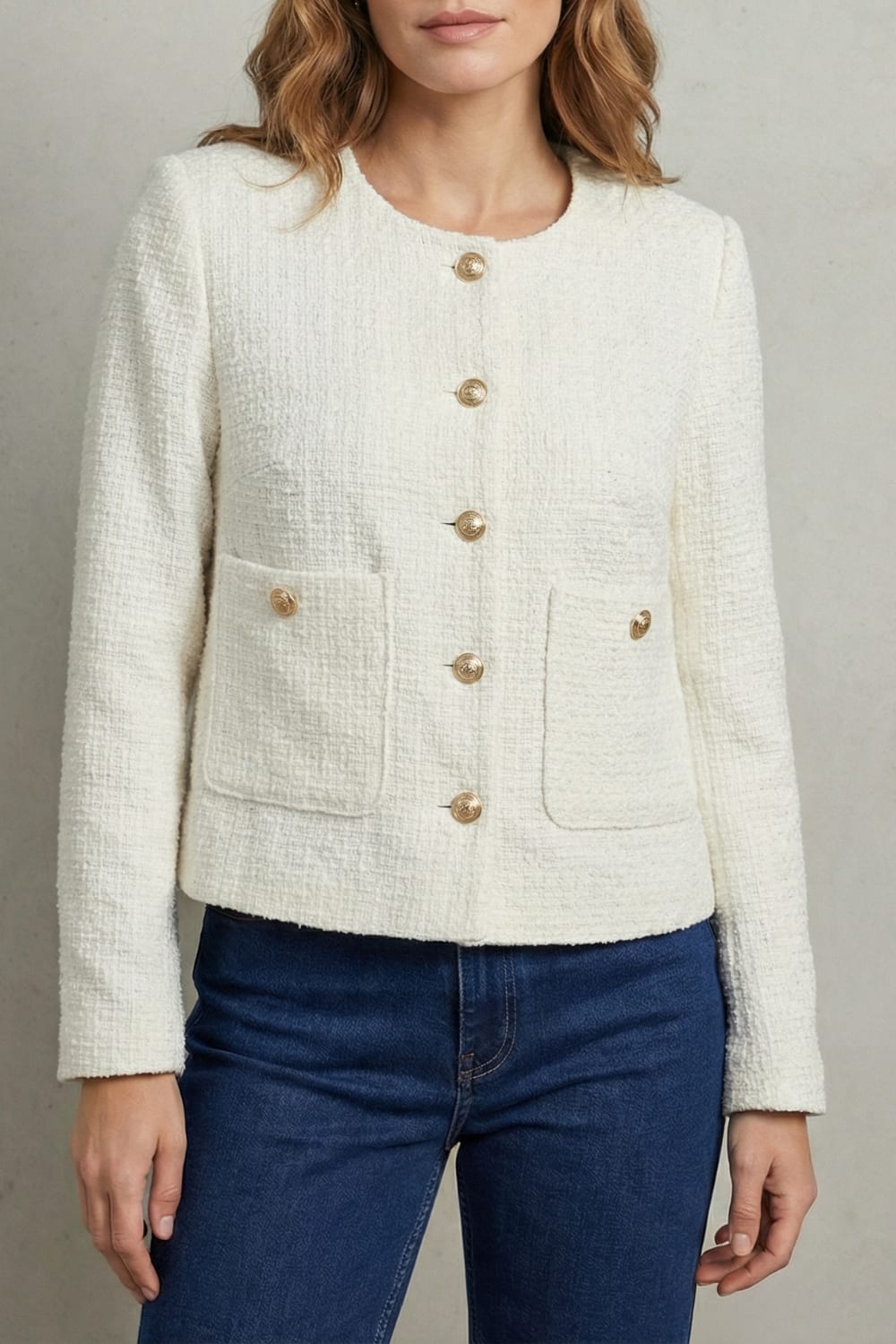 Gilberte Cropped Tweed Blazer_5