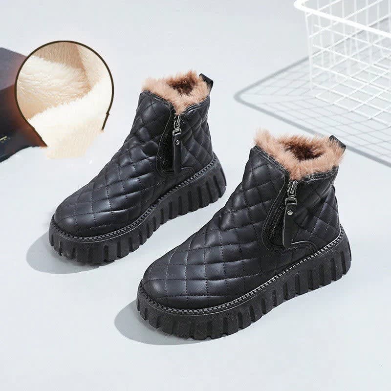 Lark Quilted Faux Fur Snow Boots_3