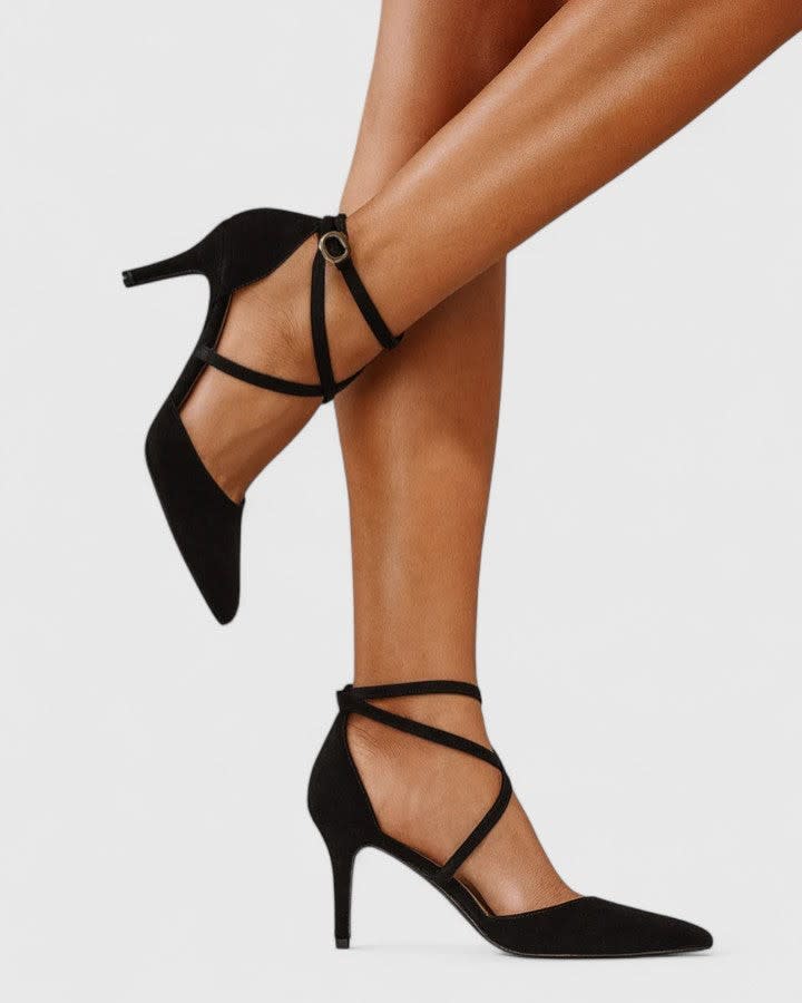 Marina Crisscross Strap Stiletto Pumps_2