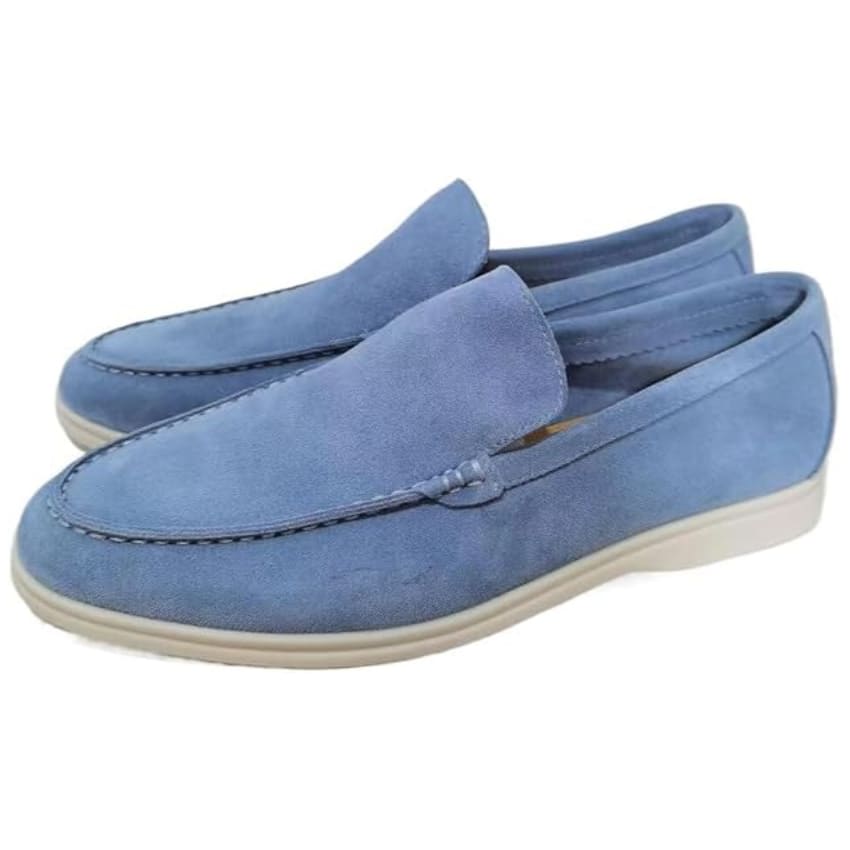 Robert Suede Moccasin Loafers_10