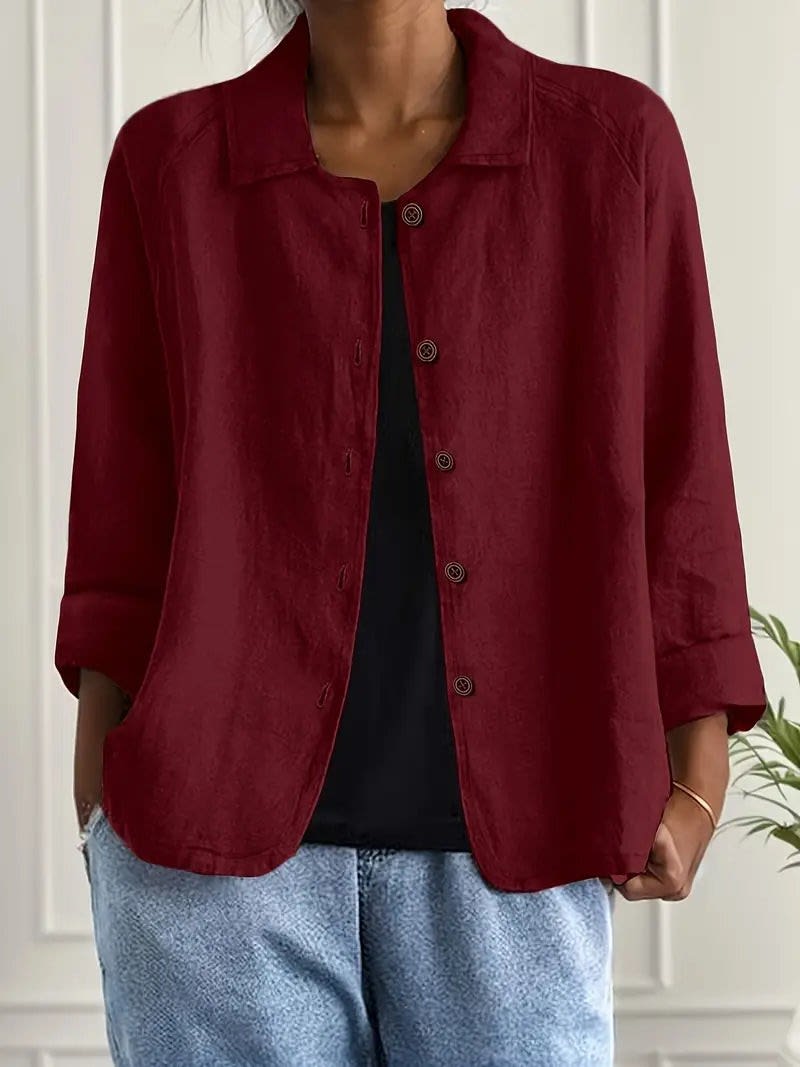 Julia Relaxed Fit Button Front Shirt Jacket_10