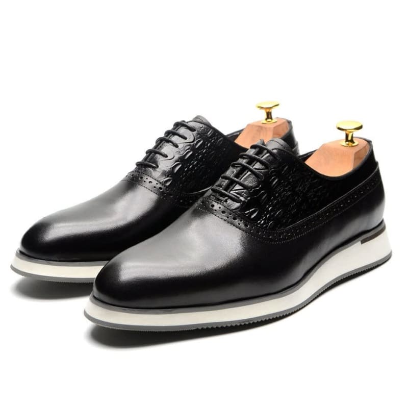 Gregory Leather Lightweight Oxford Shoes_1